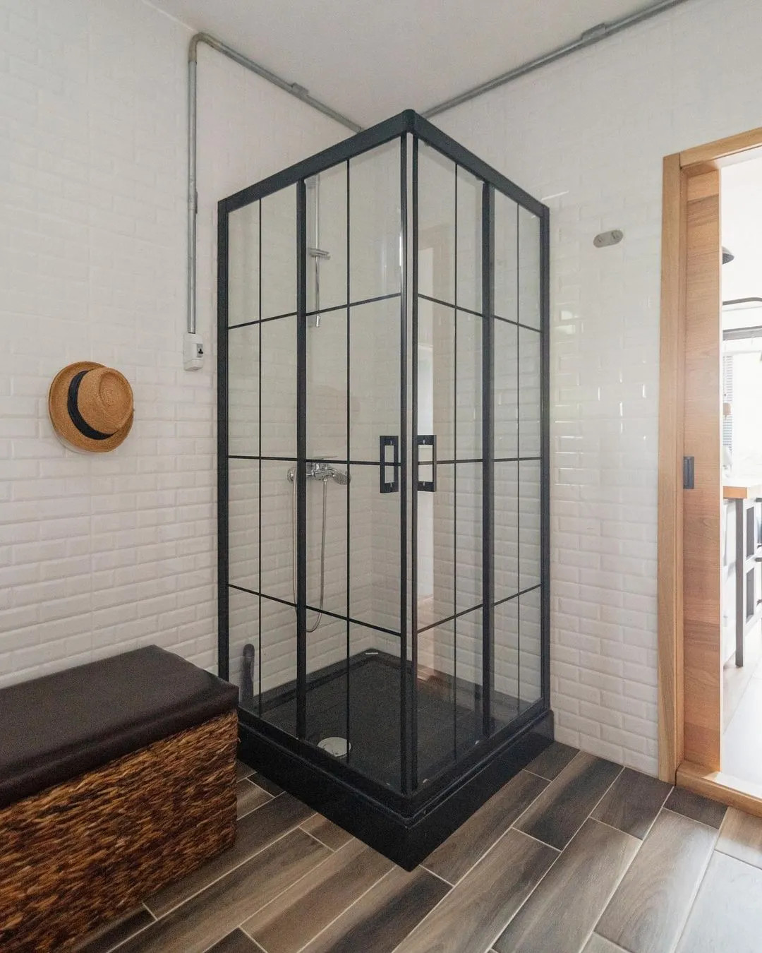 douche style industriel