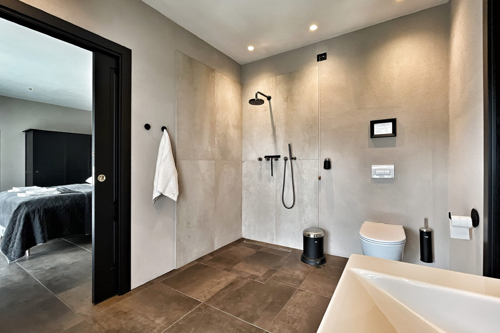 salle de bain grise salle de bain grise