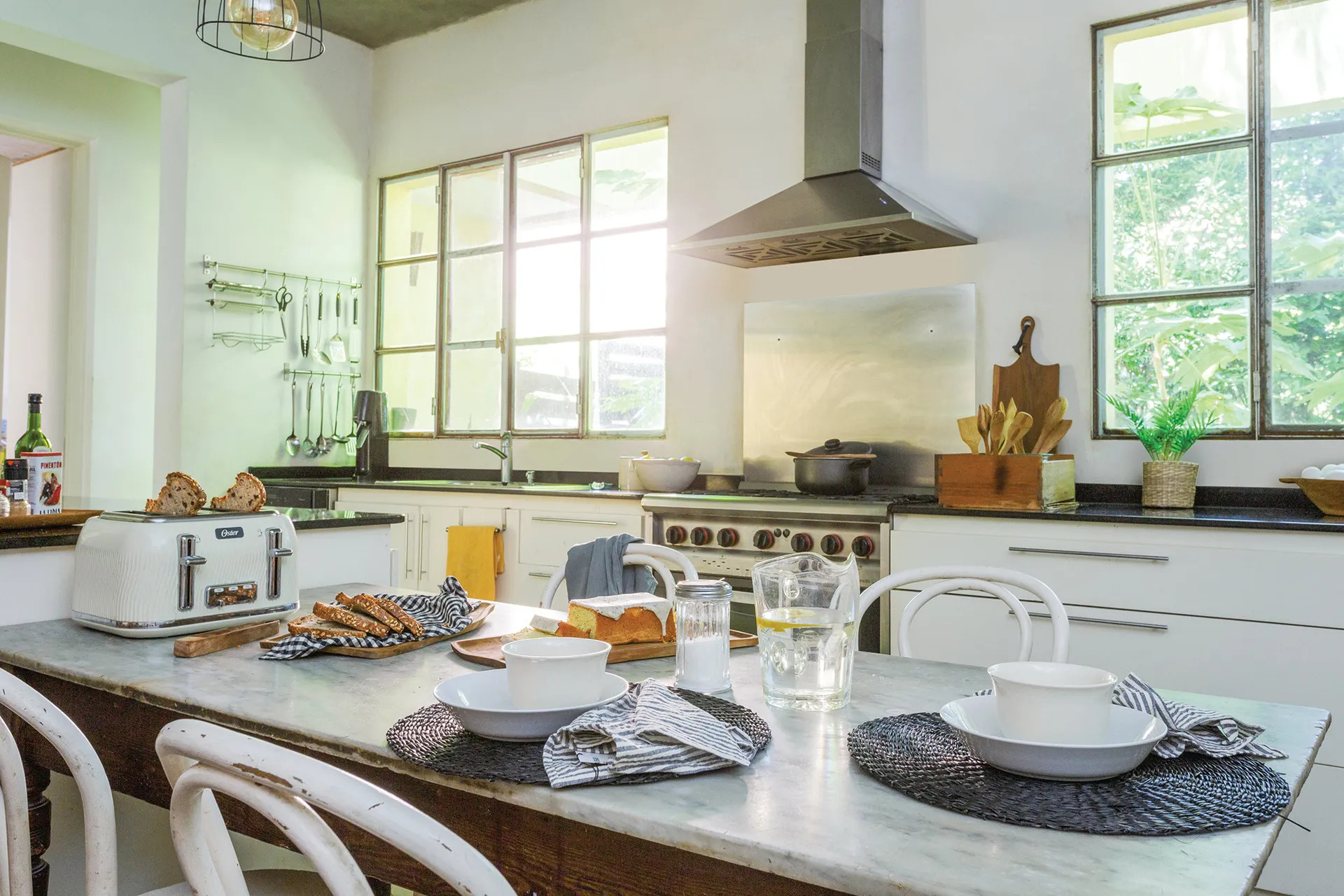 cuisine vintage blanche