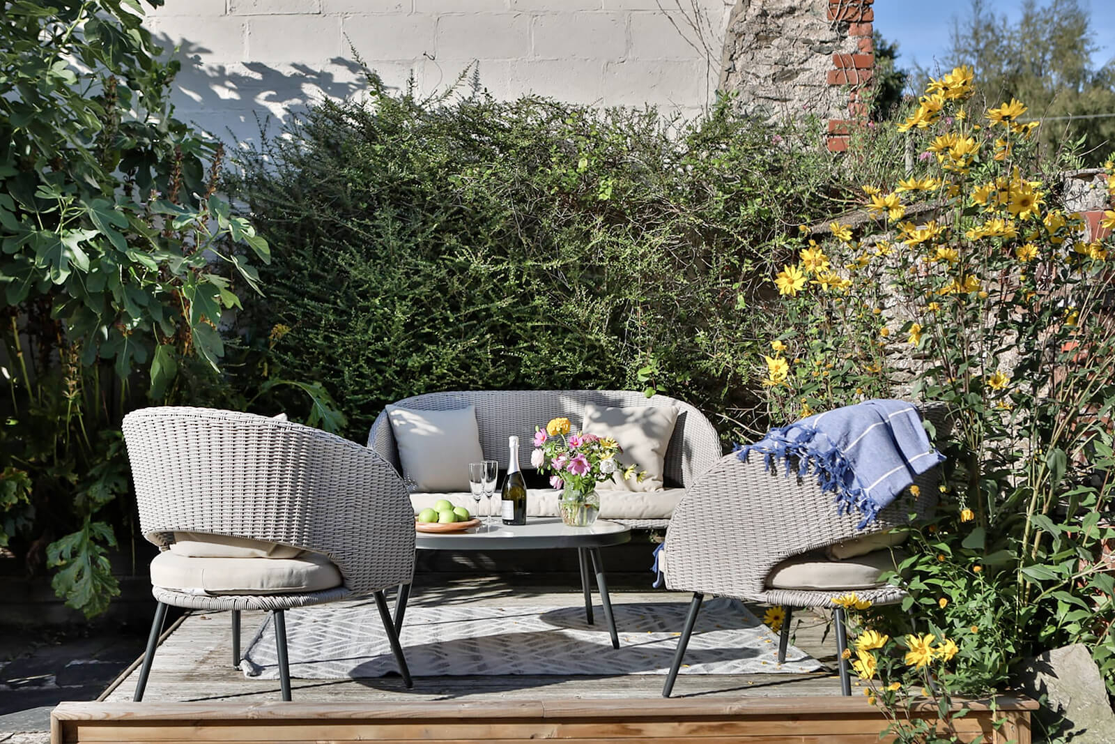 terrasse cottage 