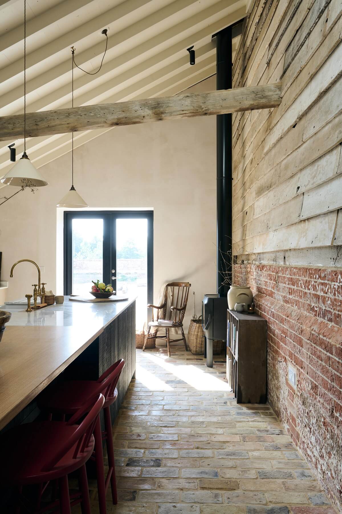 maison de campagne rénovée