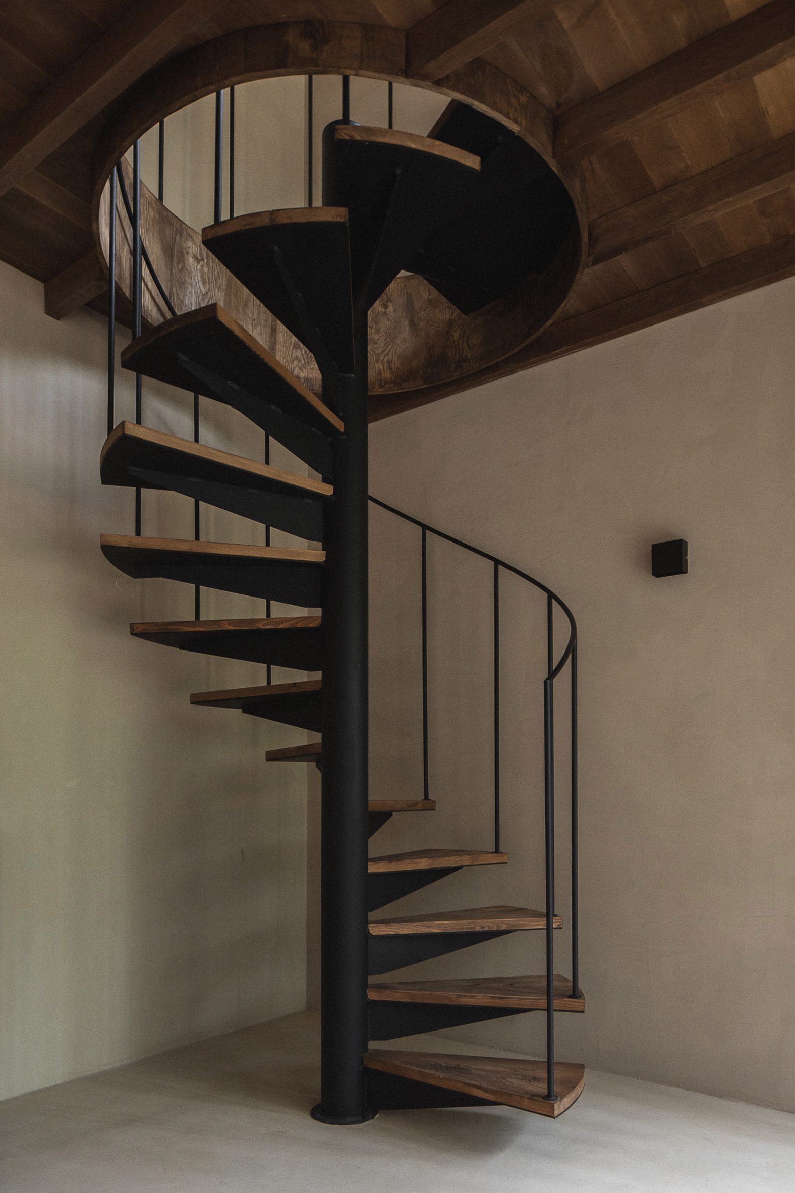 escalier métal et bois colimaçon escalier métal et bois colimaçon