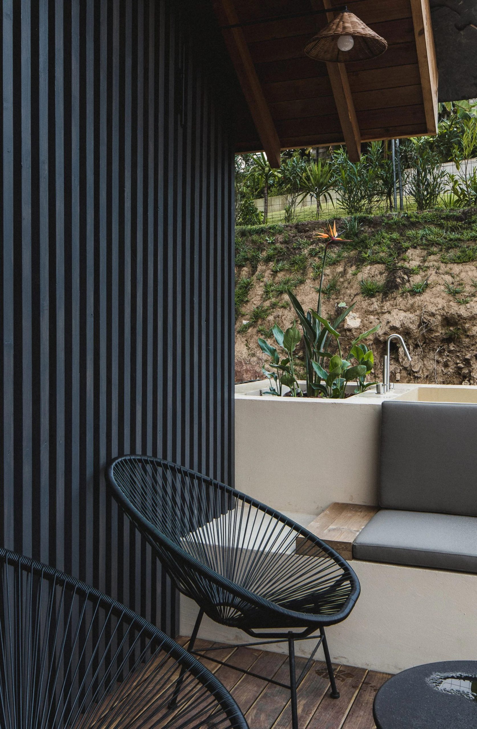 terrasse maison contemporaine en bois noir terrasse maison contemporaine en bois noir