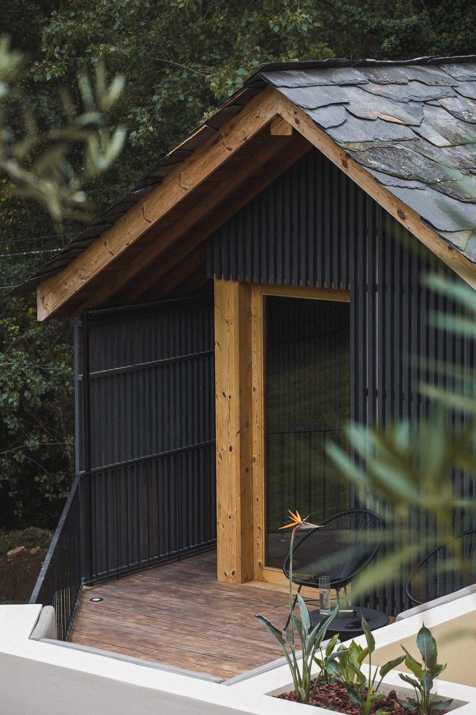 maison contemporaine en bois noir maison contemporaine en bois noir