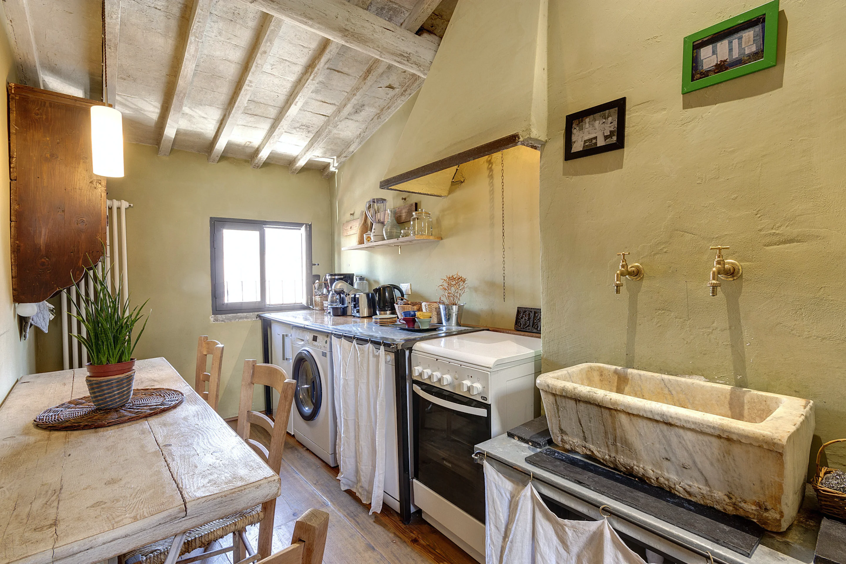 cuisine rustique mini loft 50m2