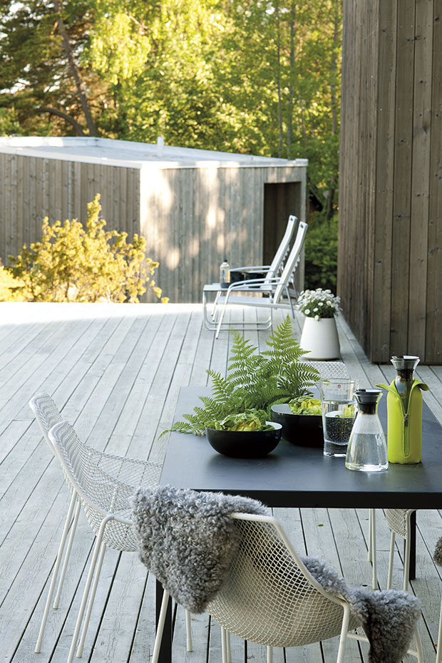 terrasse maison préfabriquée