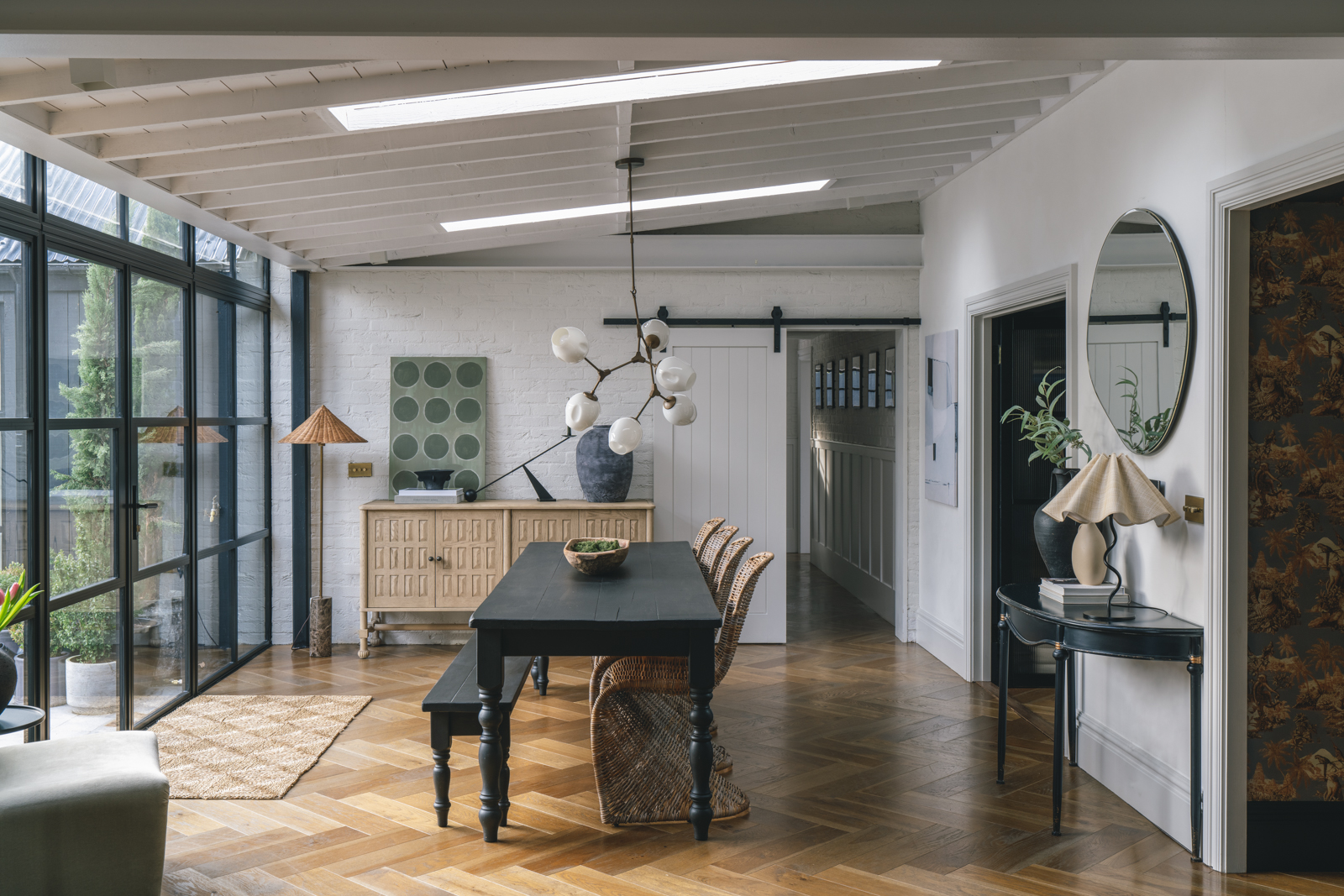 salle à manger avec baies vitrées décoration moderne salle à manger avec baies vitrées décoration moderne