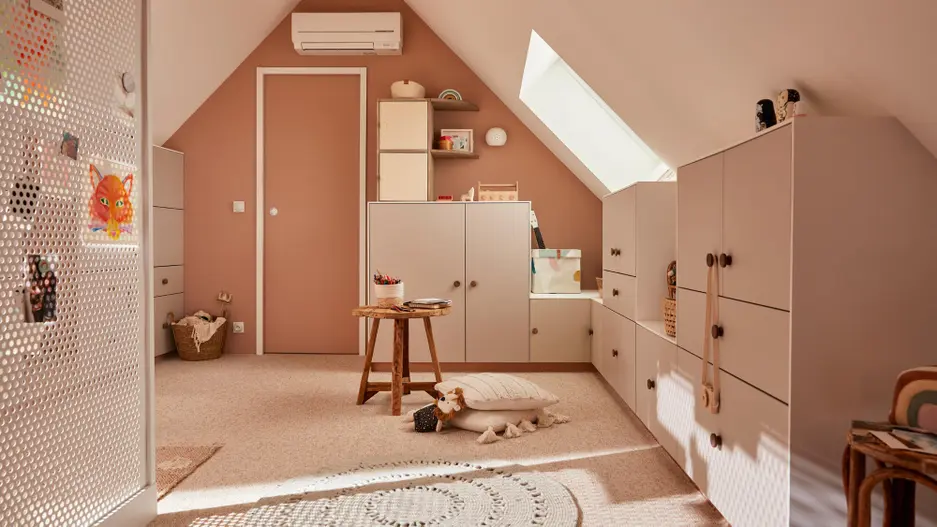 espace dressing dans combles