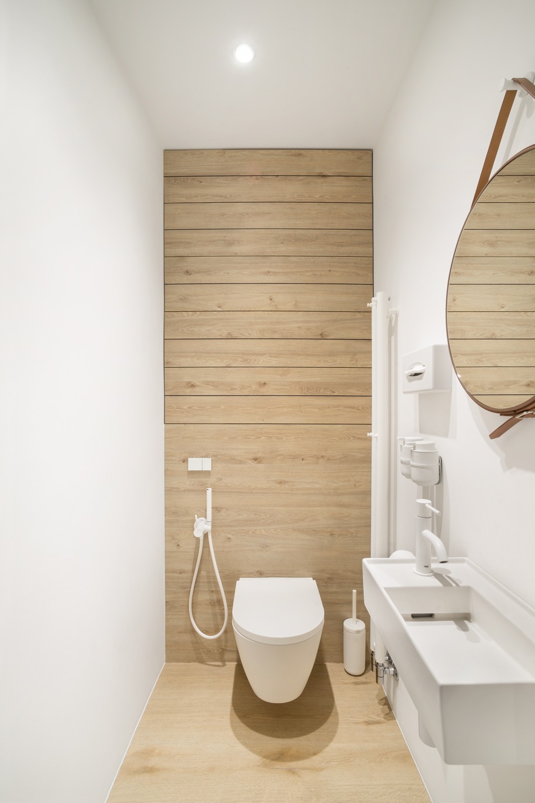 toilettes décoration design blanche et bois toilettes décoration design blanche et bois