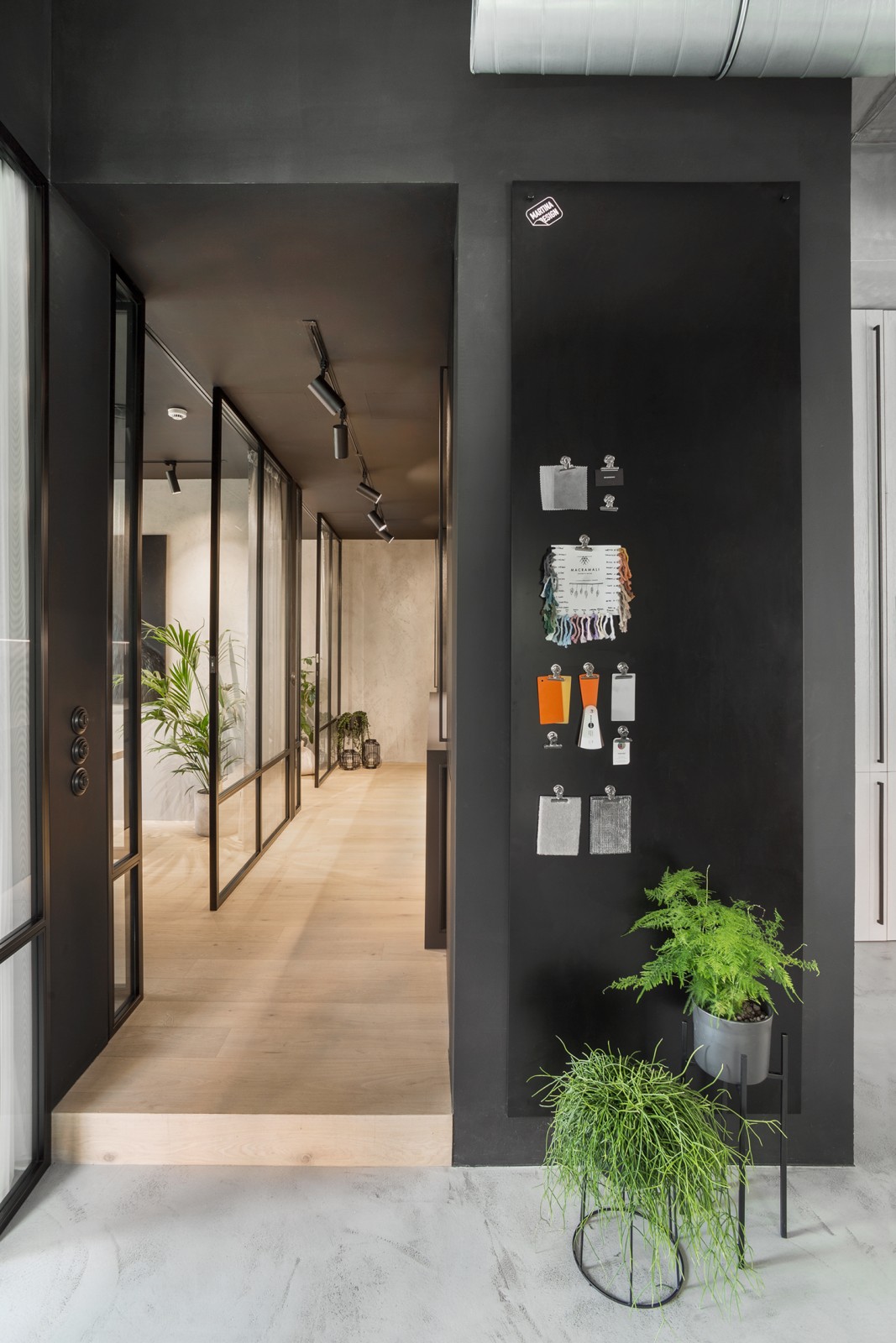 couloir avec verrière décoration design couloir avec verrière décoration design