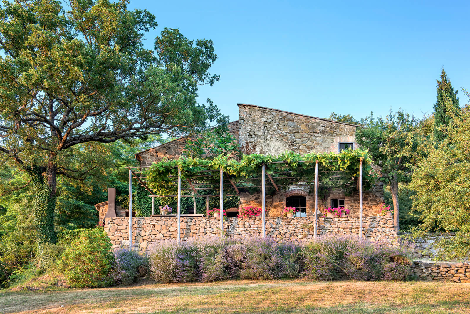 maison en pierres Toscane