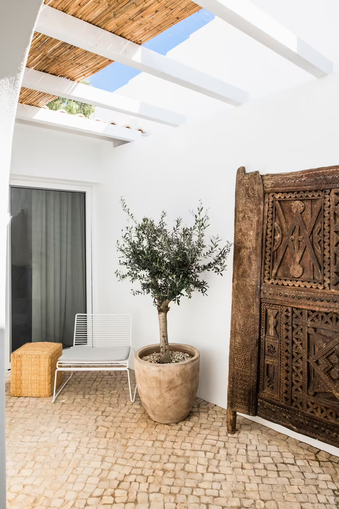 terrasse avec pergola