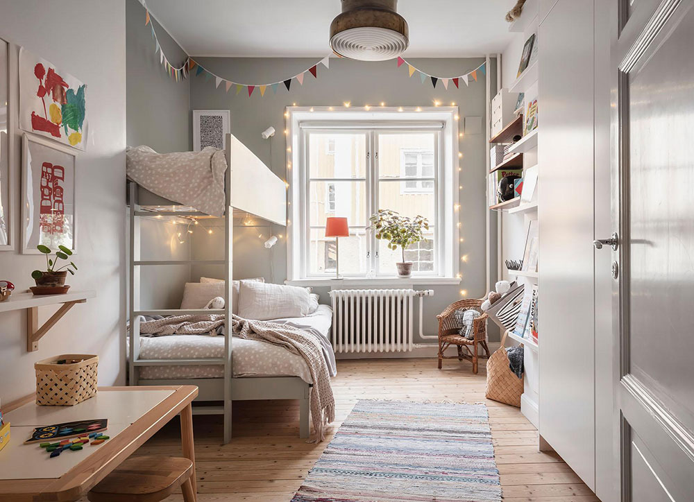 chambre lits superposés