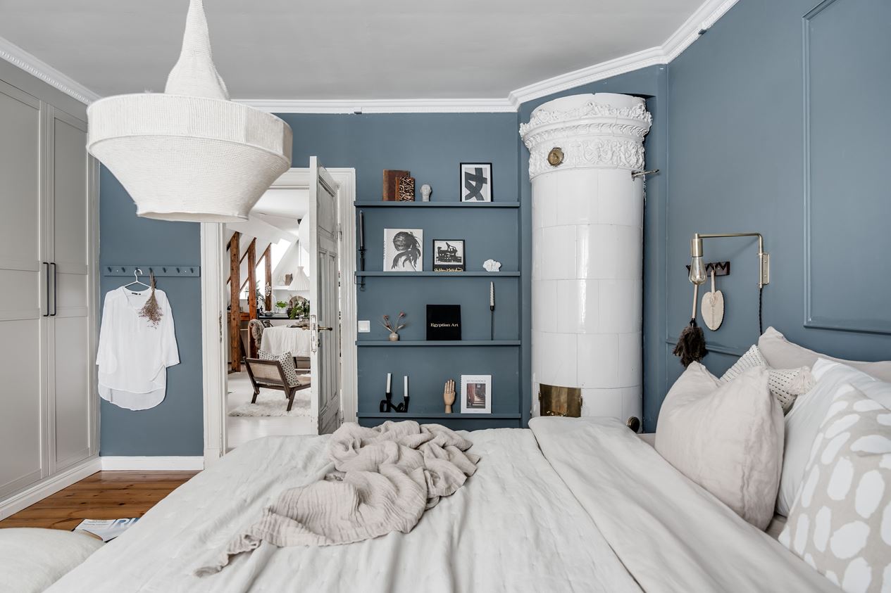 chambre décoration scandinave avec poêle ancien chambre décoration scandinave avec poêle ancien
