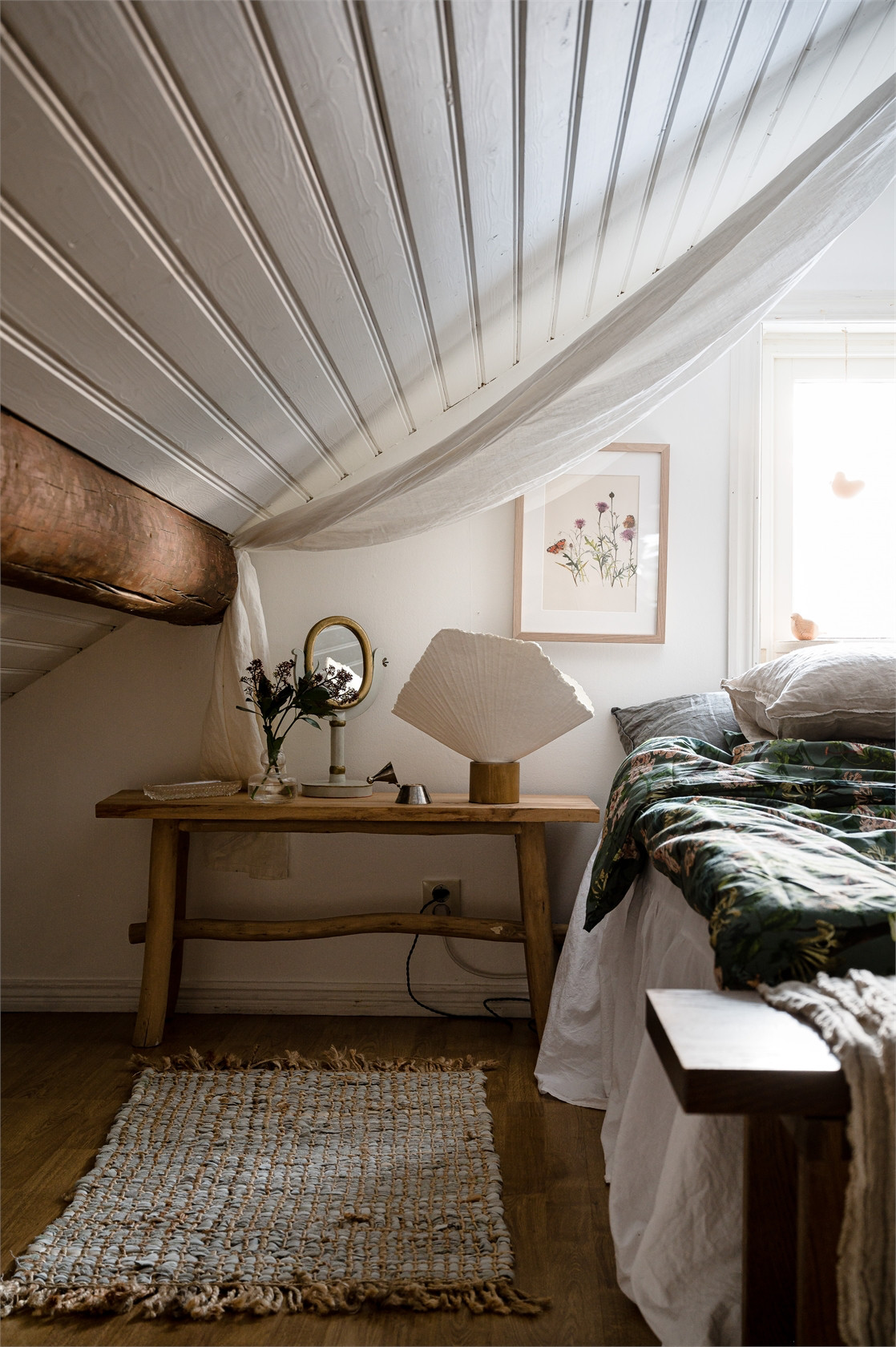 chambre mansardée décoration rustique et bohème chambre mansardée décoration rustique et bohème