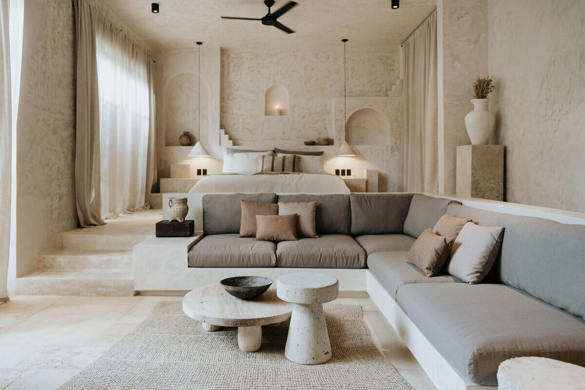 salon façon loft décoration beige salon façon loft décoration beige