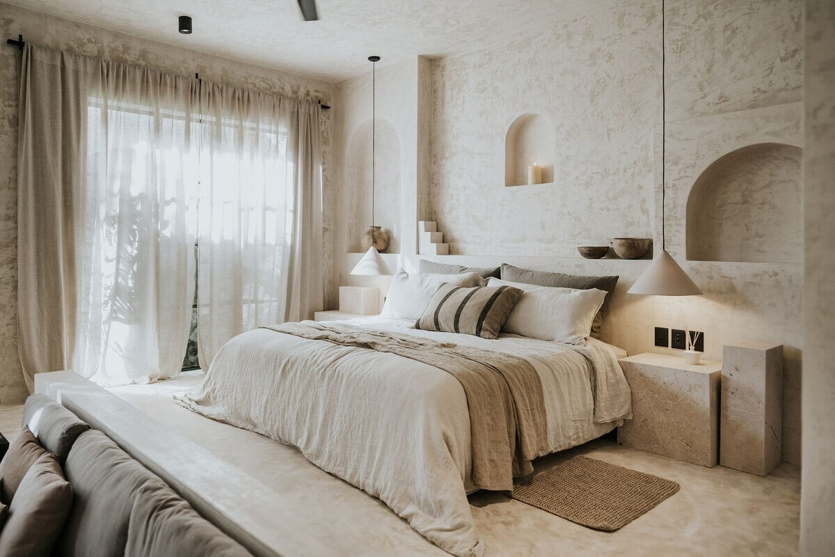 chambre loft décoration beige chambre loft décoration beige