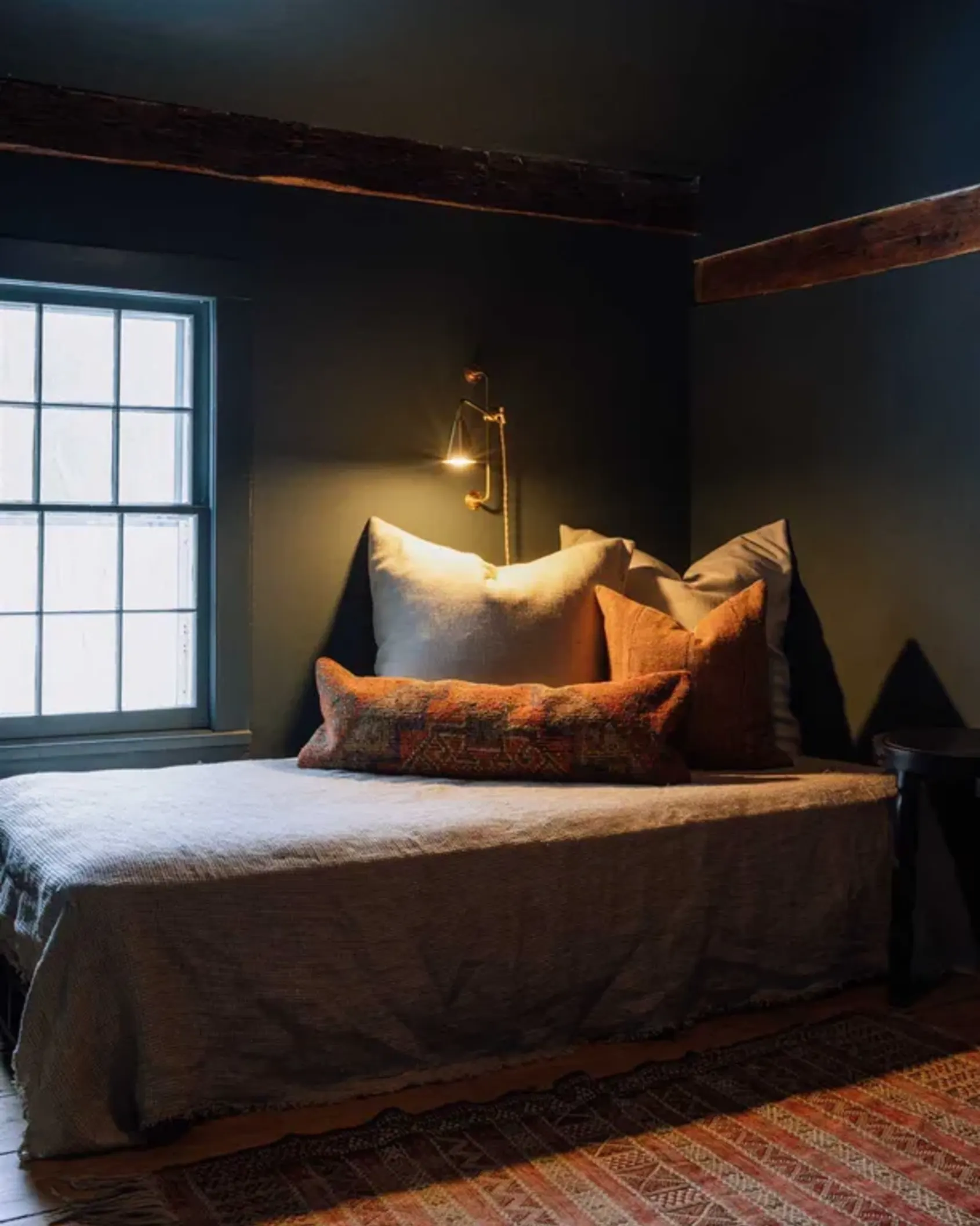 chambre avec poutres