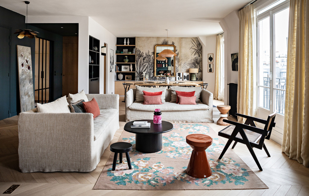 salon appartement Paris