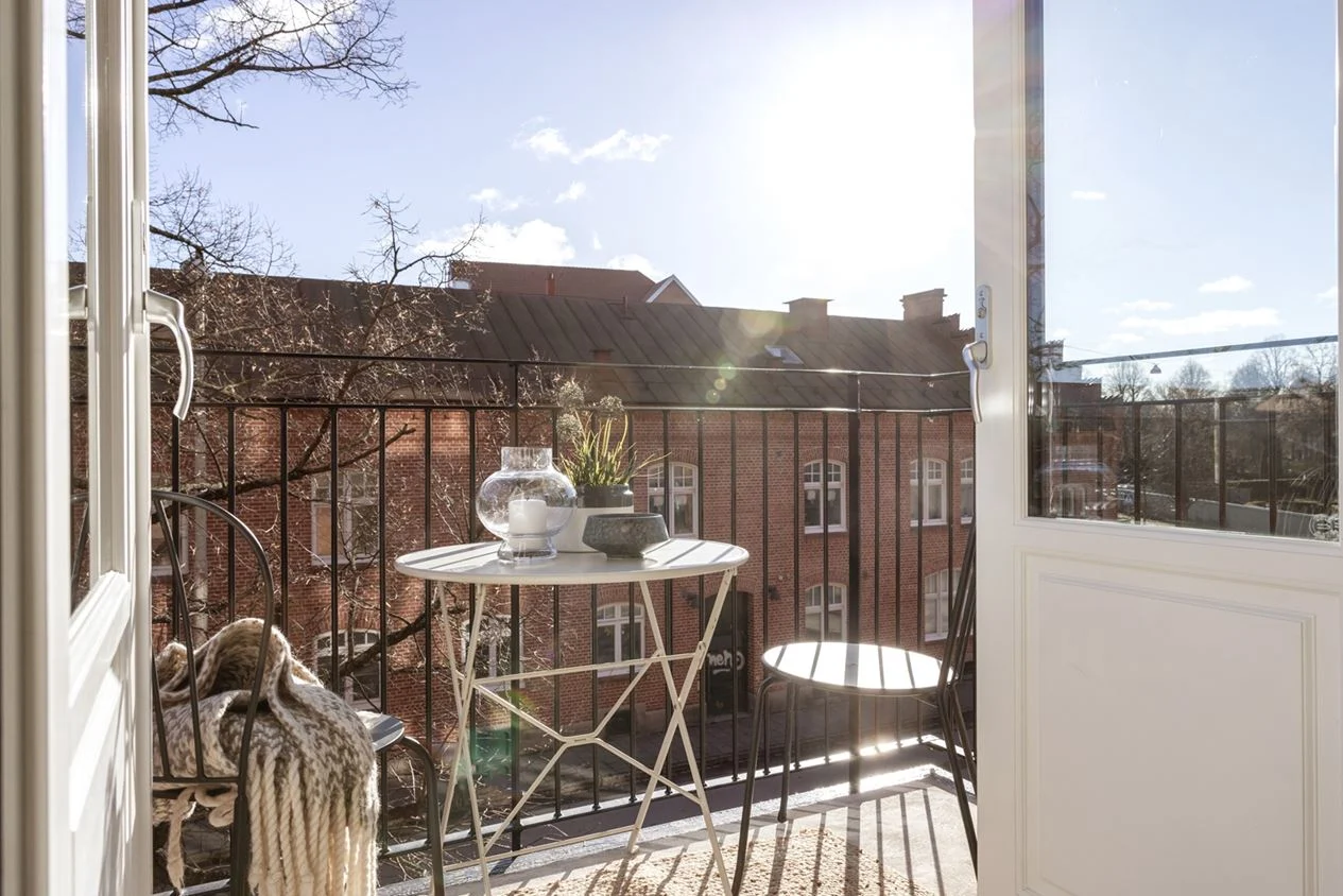 balcon appartement 53m2 décoration design blanche balcon appartement 53m2 décoration design blanche