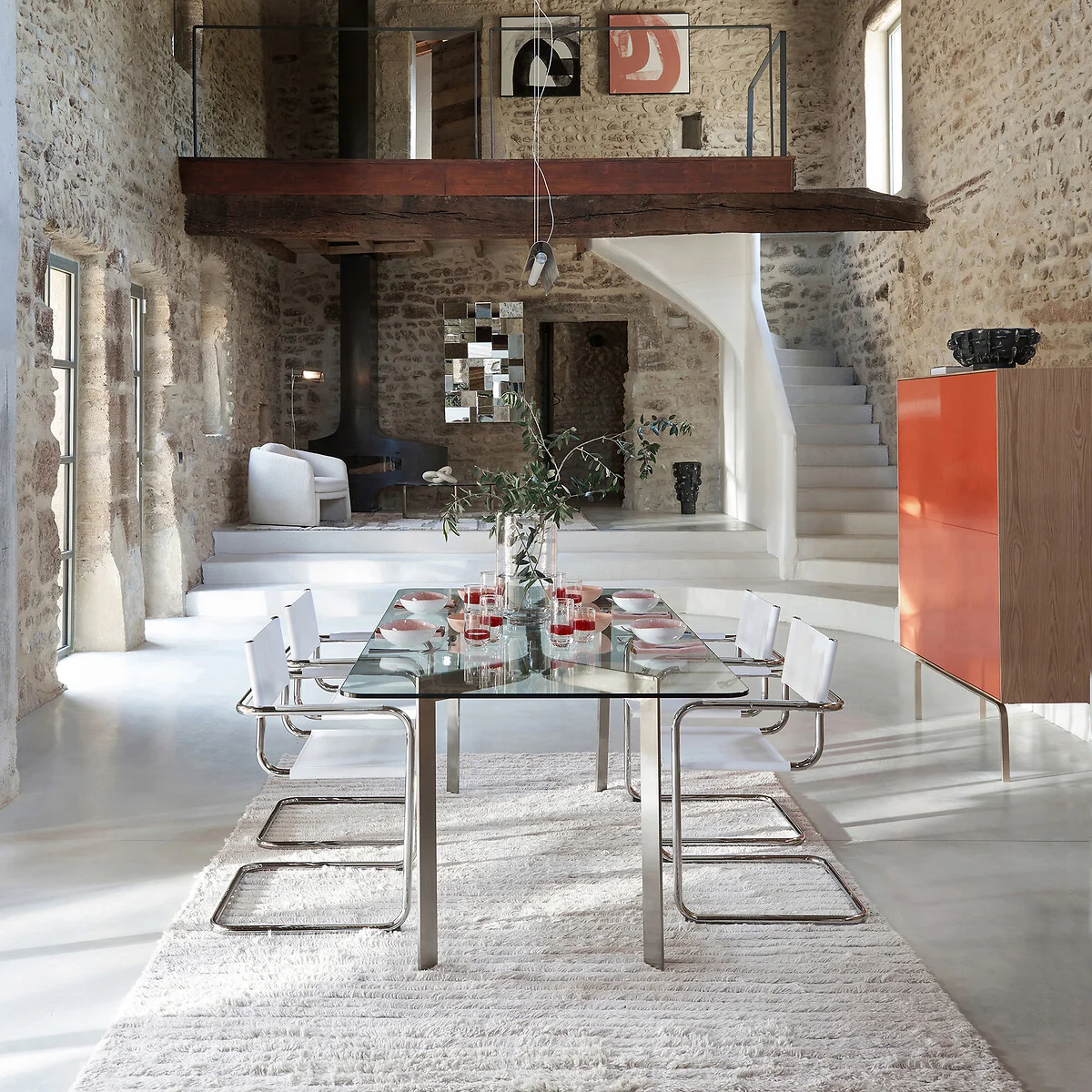 salon mur en pierres décoration design AM PM catalogue 2023 salon mur en pierres décoration design AM PM catalogue 2023