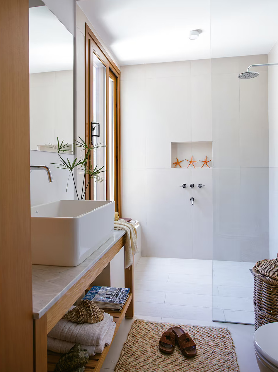salle de bain bois et blanc salle de bain bois et blanc