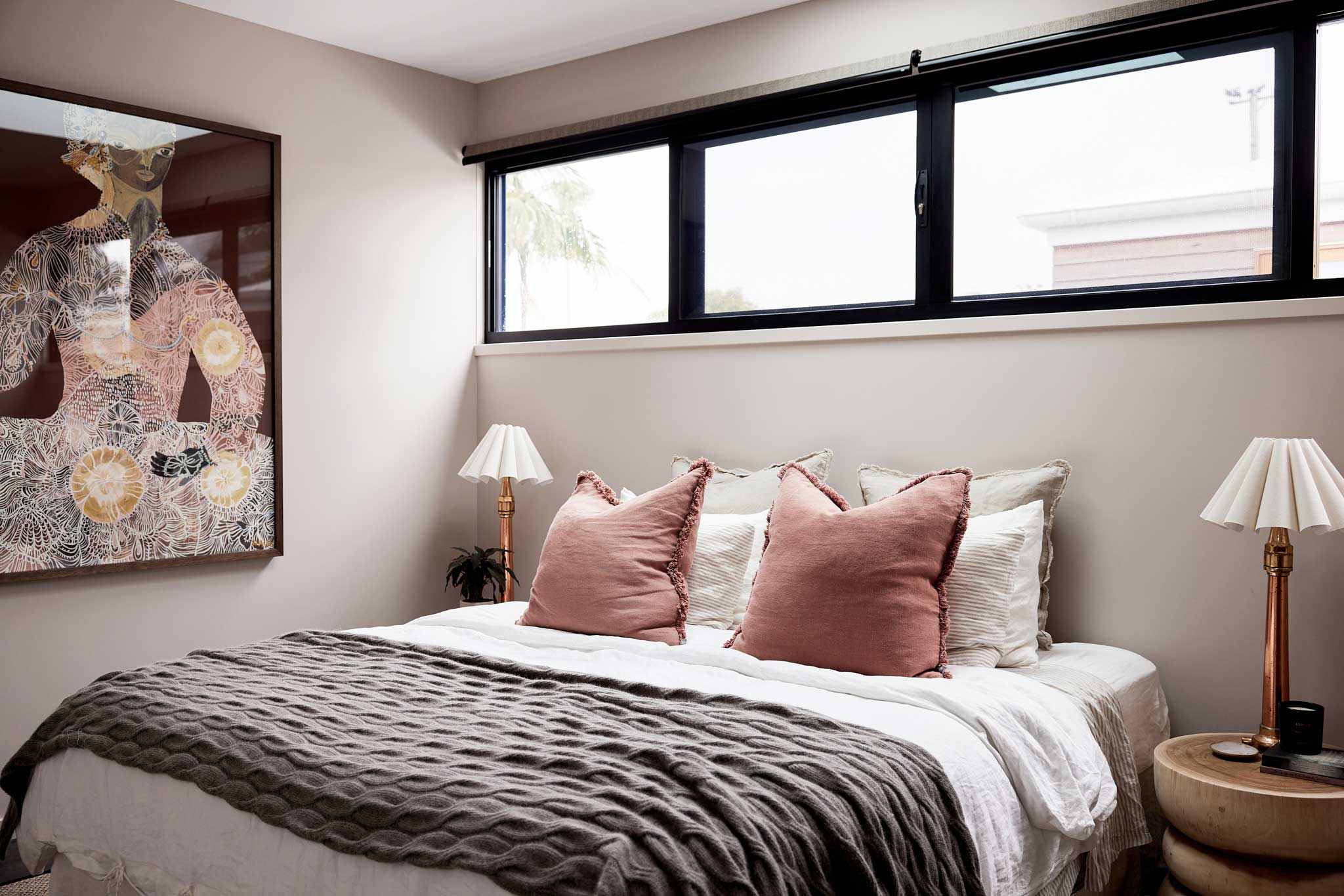 chambre décoration rustique chic