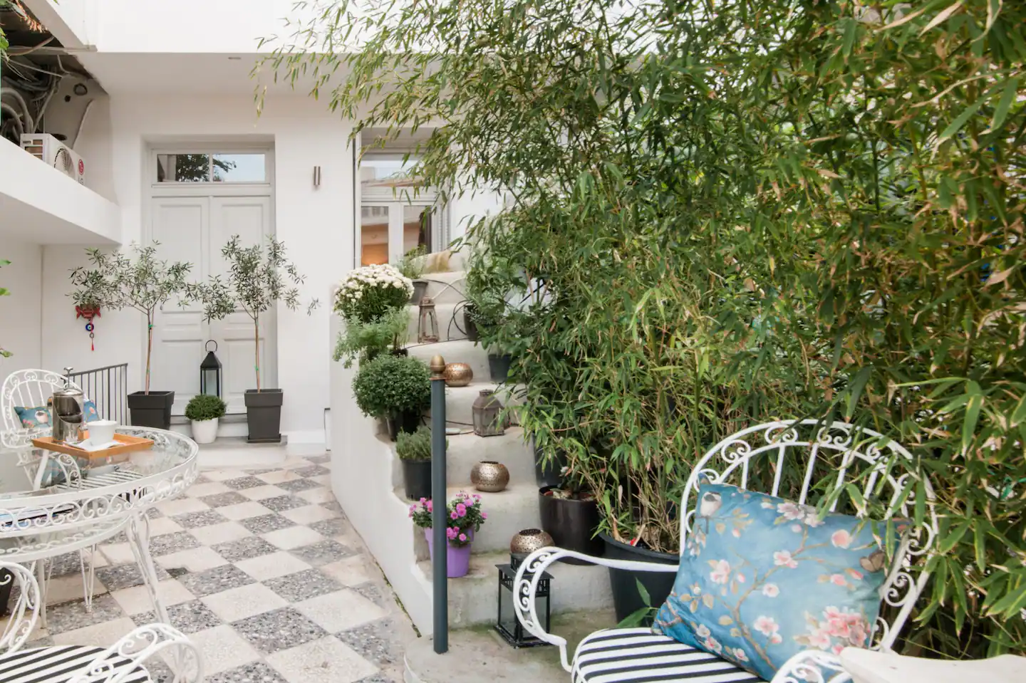 terrasse appartement en duplex Athènes