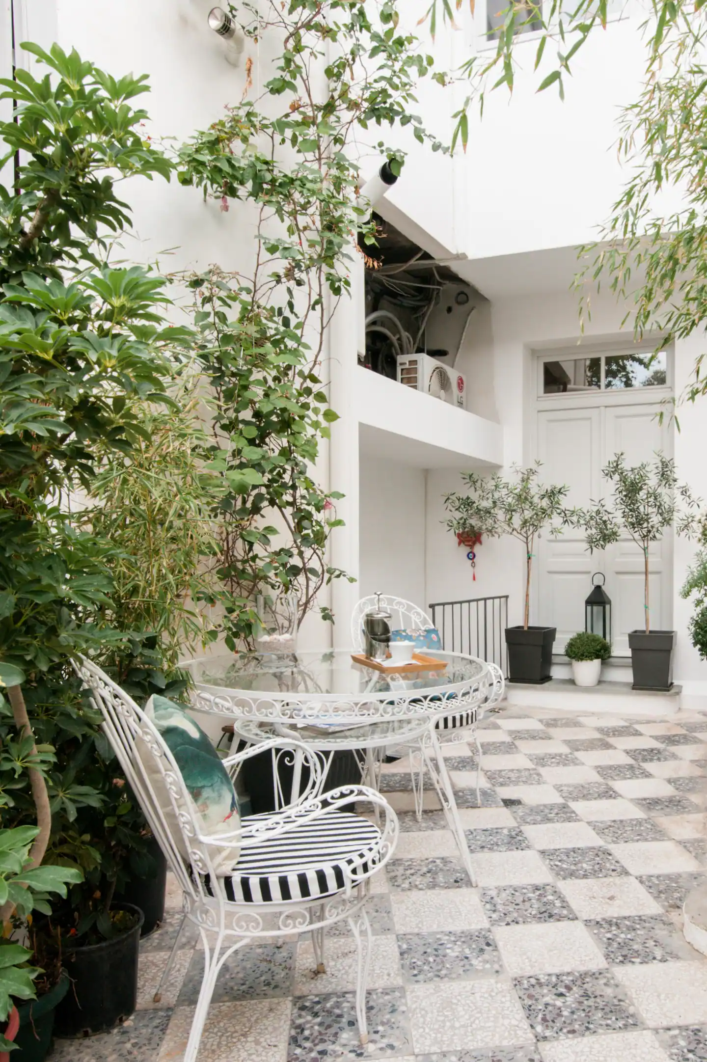 terrasse appartement en duplex Athènes