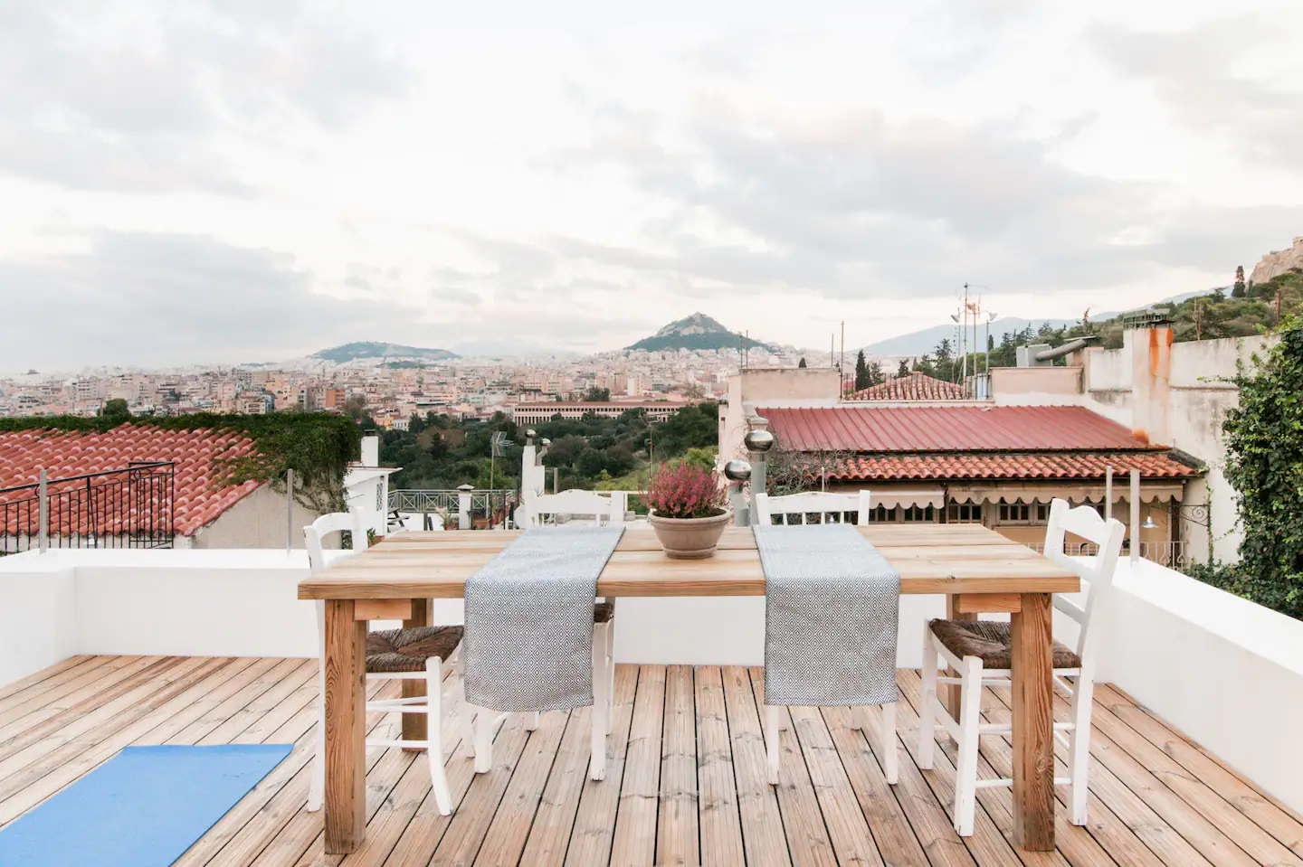 terrasse appartement en duplex Athènes