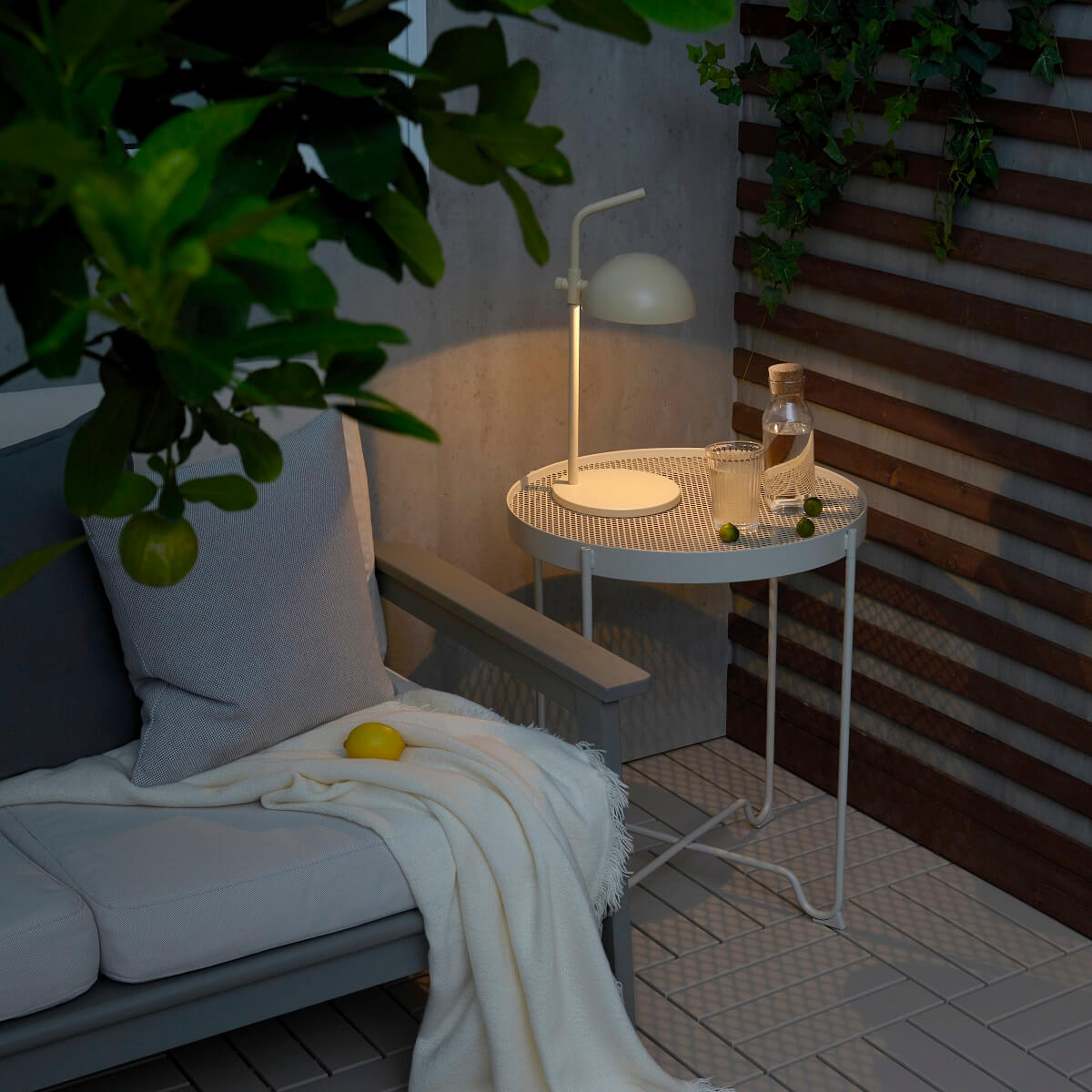 terrasse aménagée