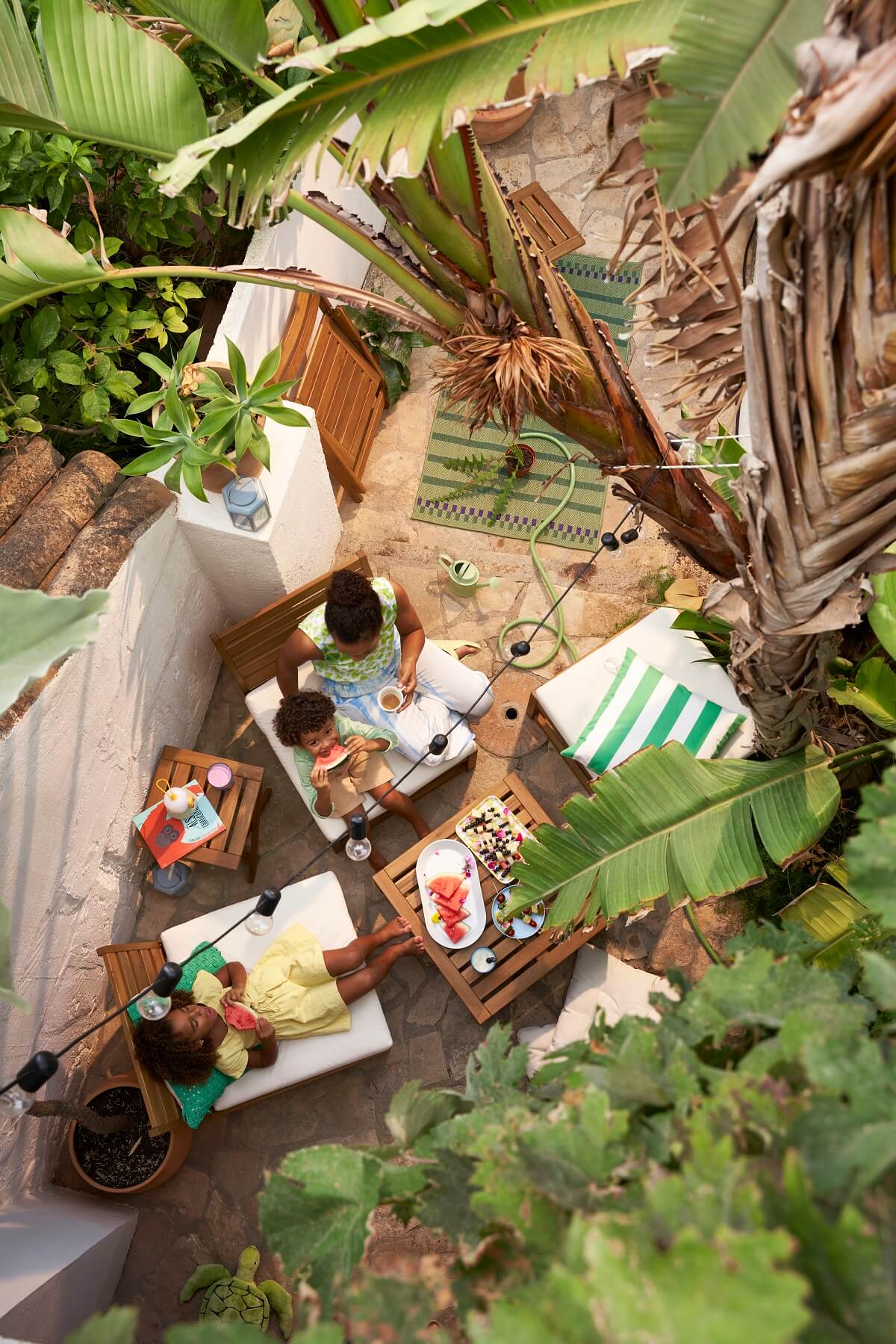 terrasse aménagée IKEA