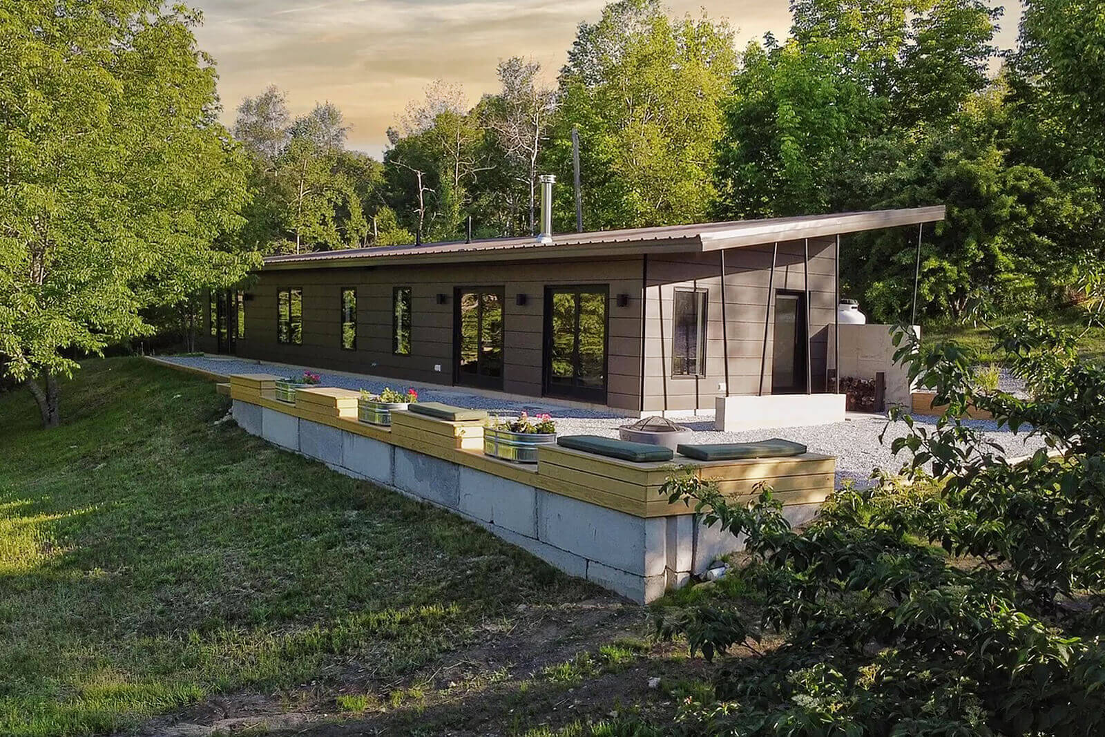 maison en bois 