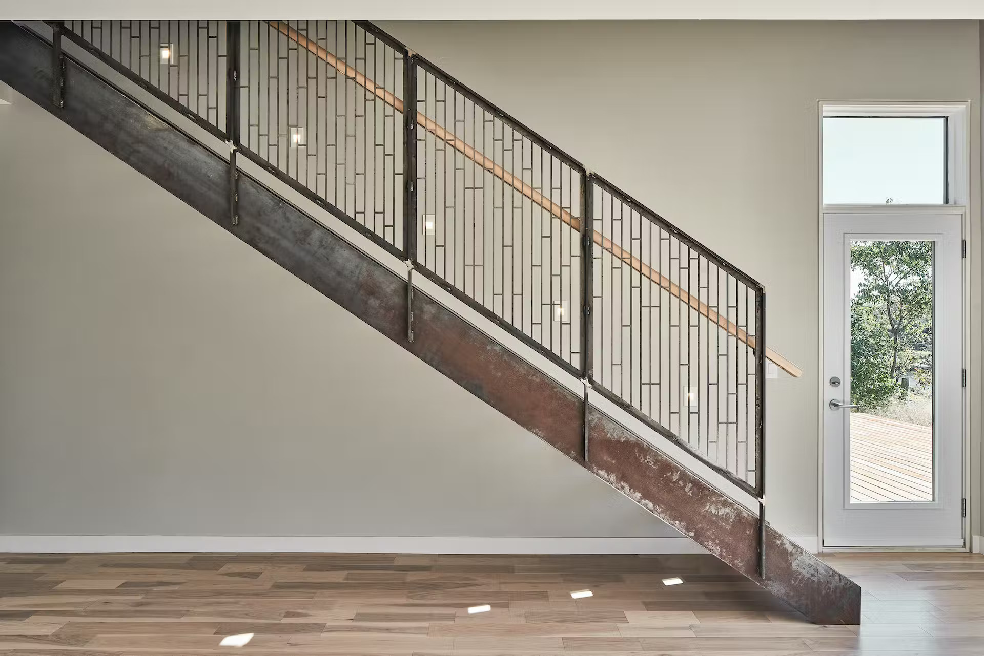 escalier bois et acier escalier bois et acier
