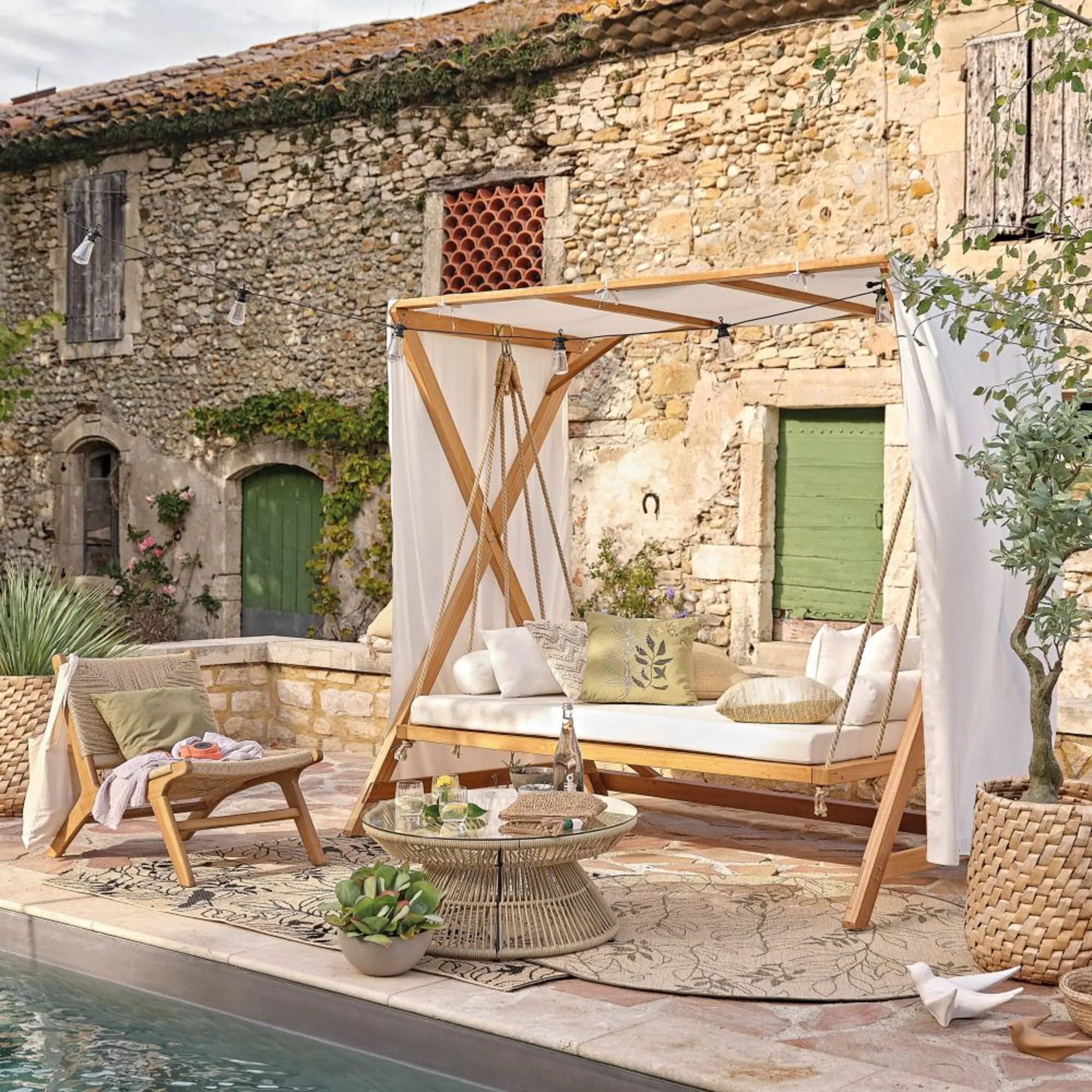 terrasse avec piscine maison ancienne en pierre terrasse avec piscine maison ancienne en pierre