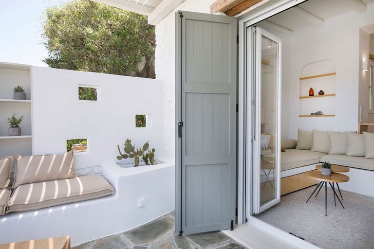 terrasse mini maison 40m2 avec piscine