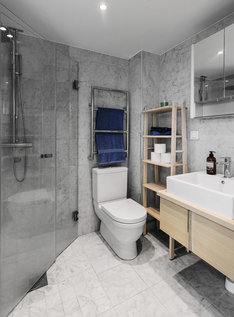 salle de bain marbre gris salle de bain marbre gris