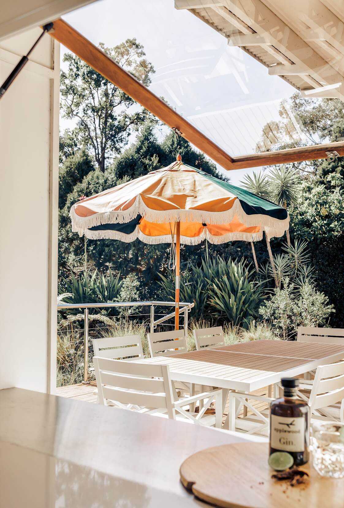 terrasse maison eco-friendly
