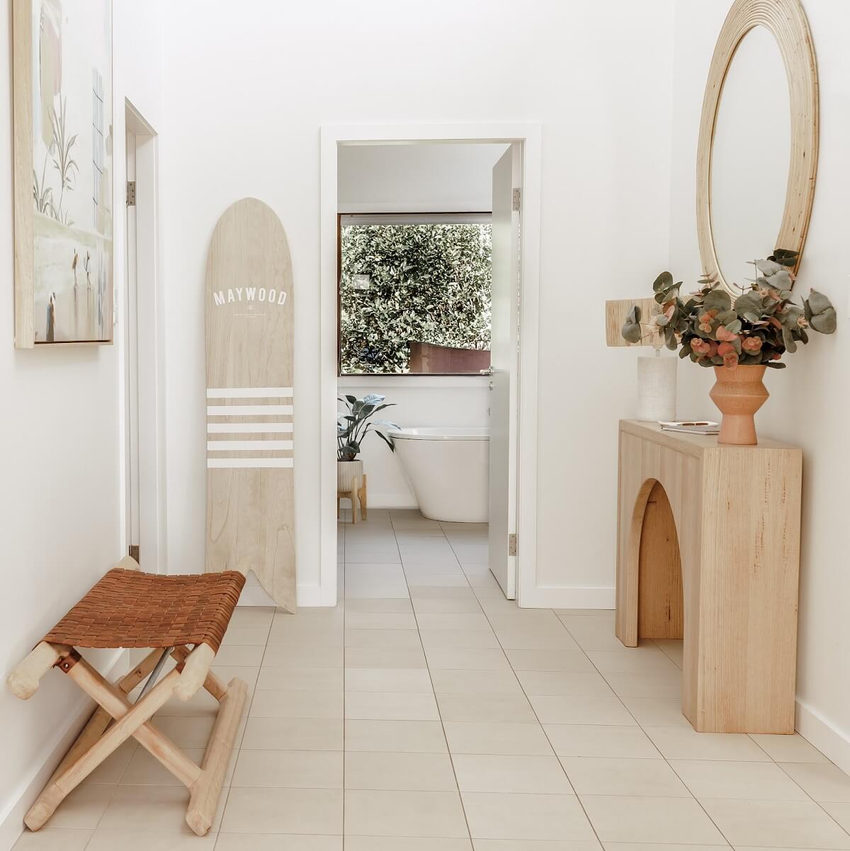 couloir décoration contemporaine