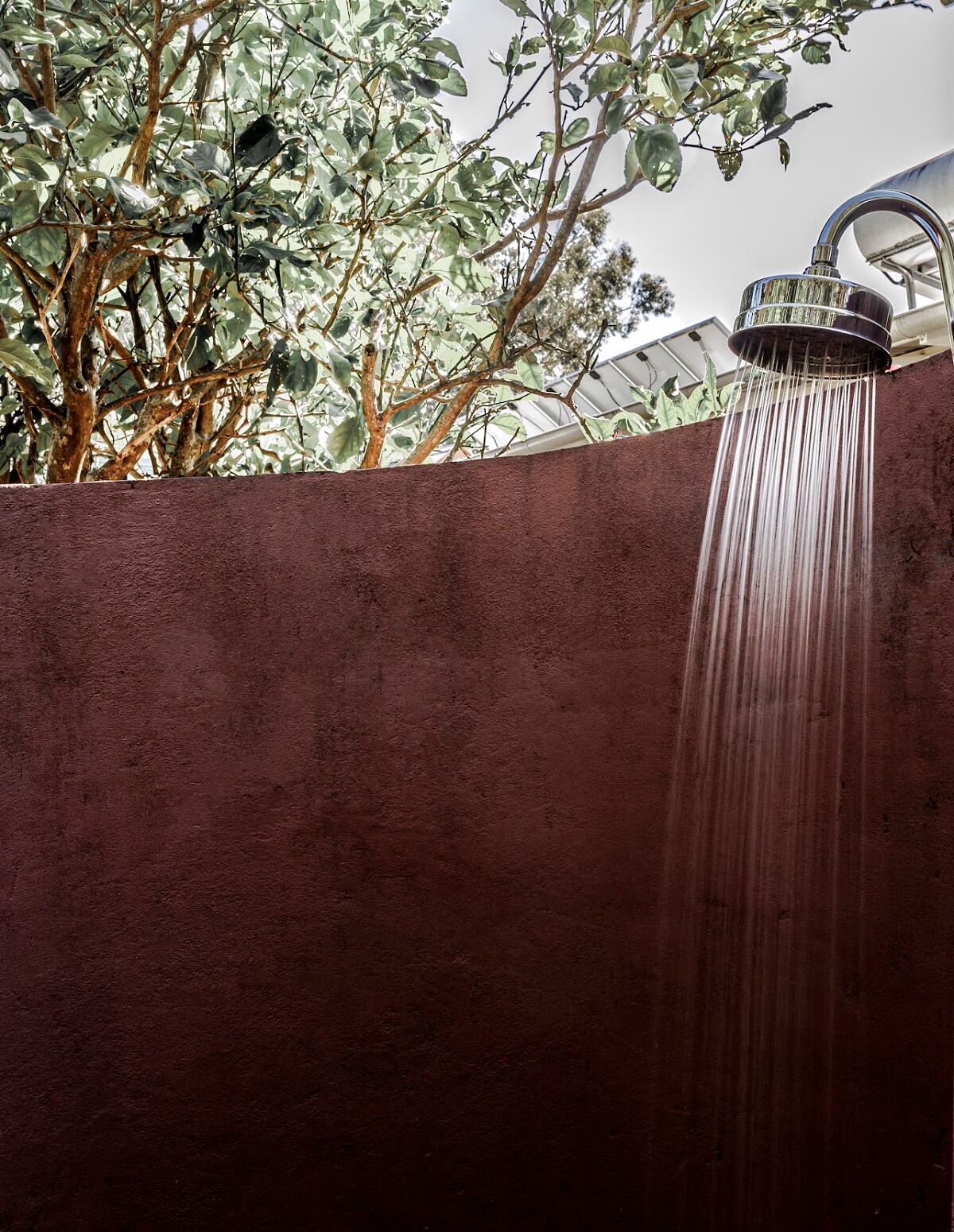 douche extérieure