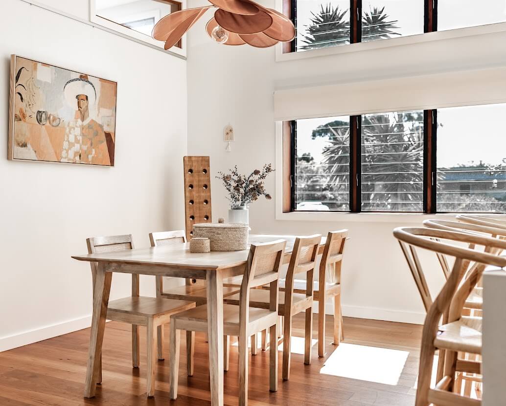 salle à manger suspension George décoration contemporaine