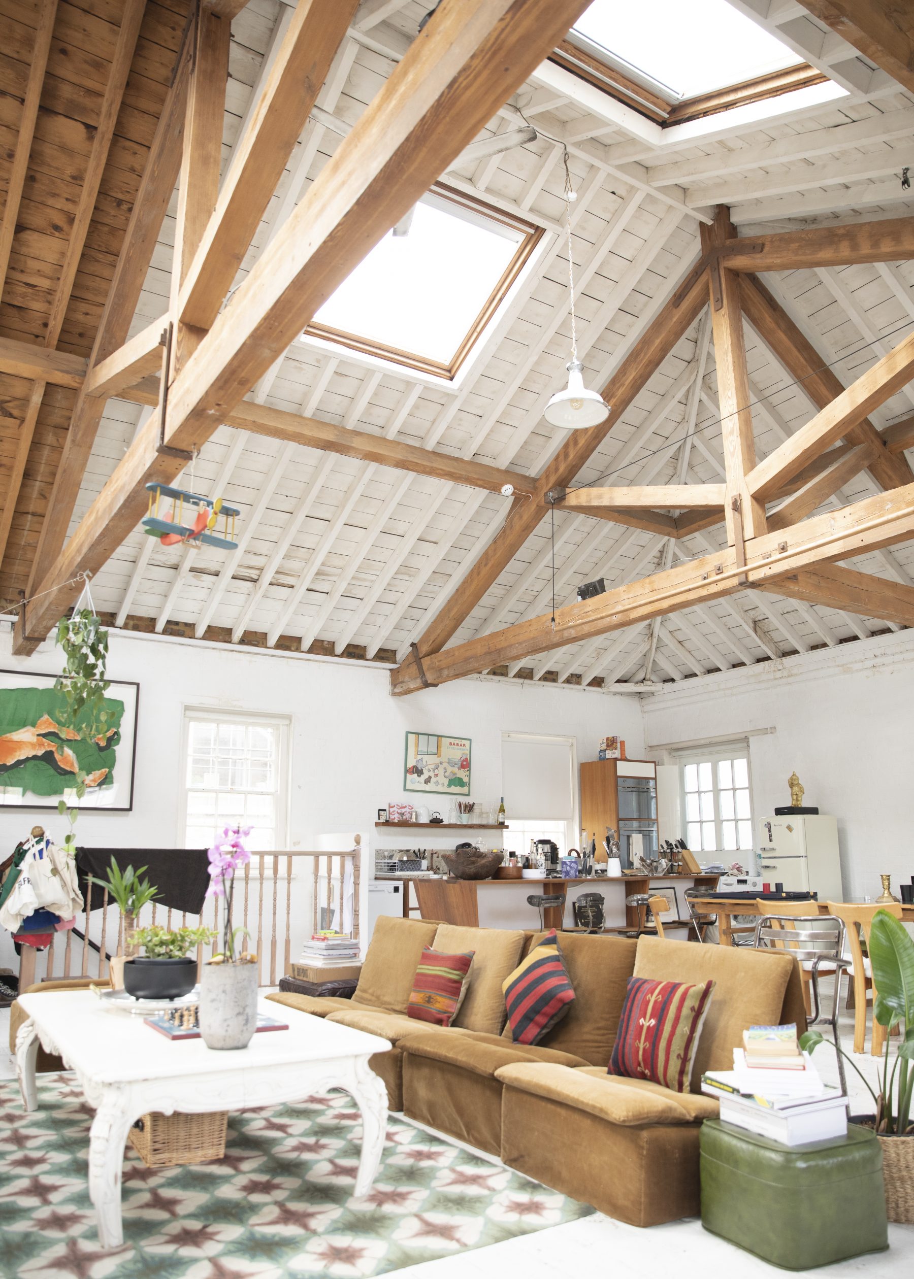 loft décoration vintage et bohème