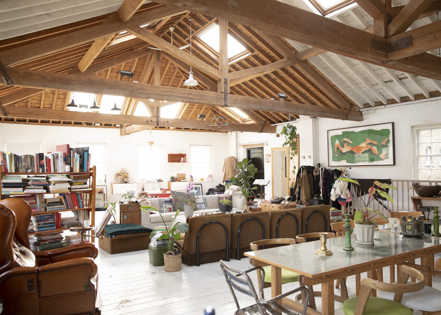 loft décoration vintage et bohème