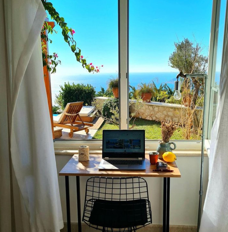 bureau vue mer