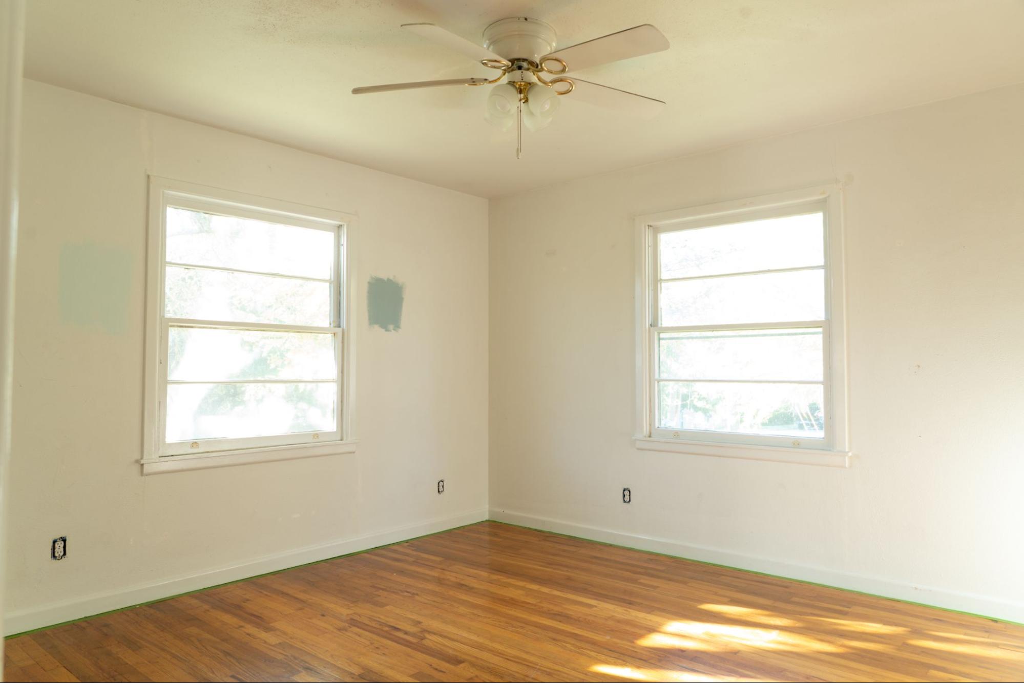 pièce vide avec parquet pièce vide avec parquet