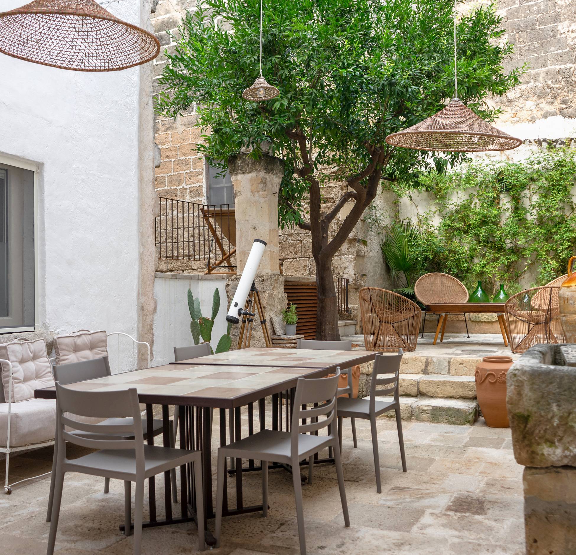 salle à manger sur terrasse pavée salle à manger sur terrasse pavée