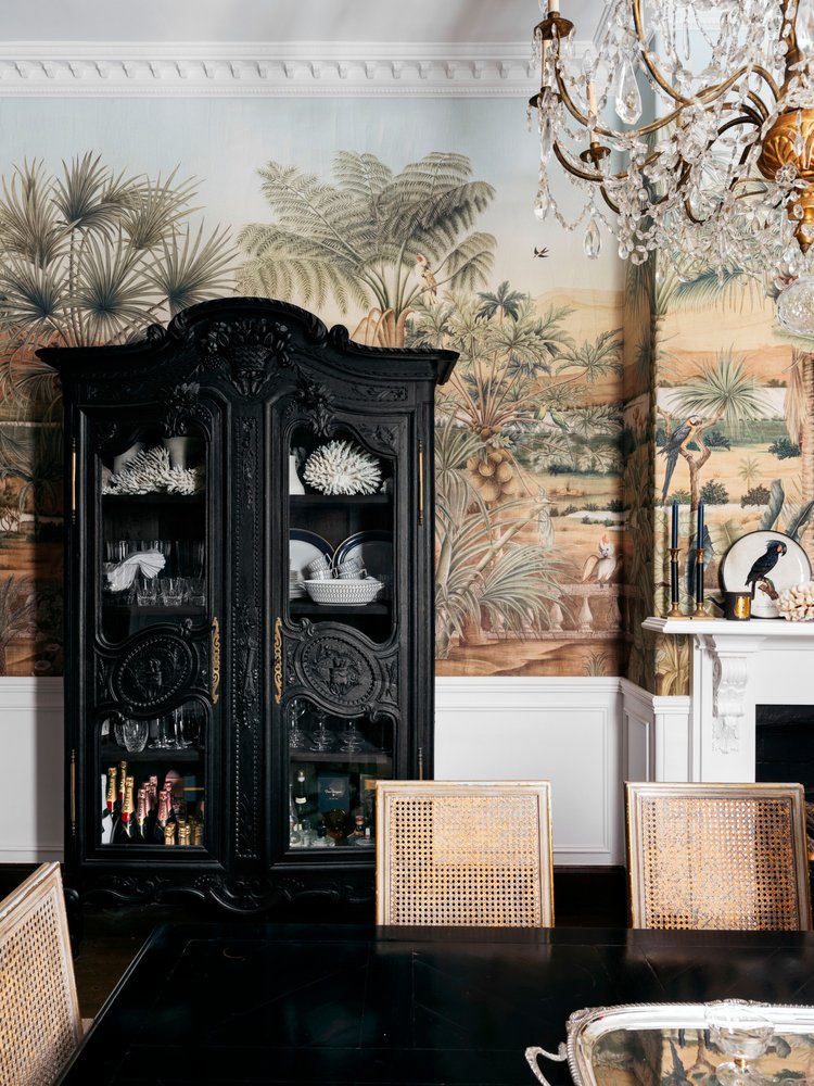 salle à manger avec panoramique