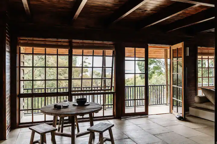 salle à manger décoration rustique