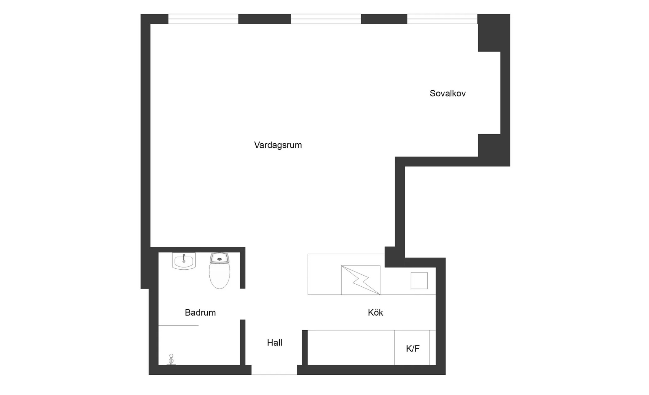 plan studio 33m2 plan studio 33m2