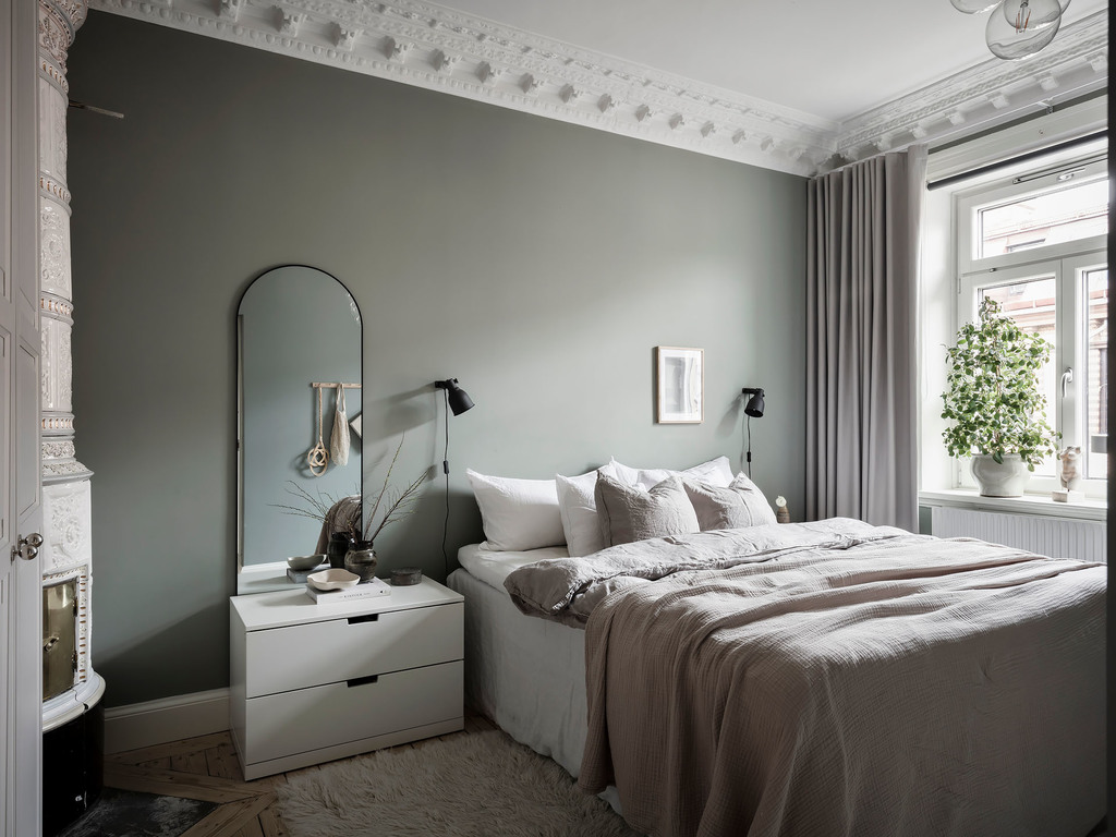 chambre avec moulures décoration scandinave chambre avec moulures décoration scandinave